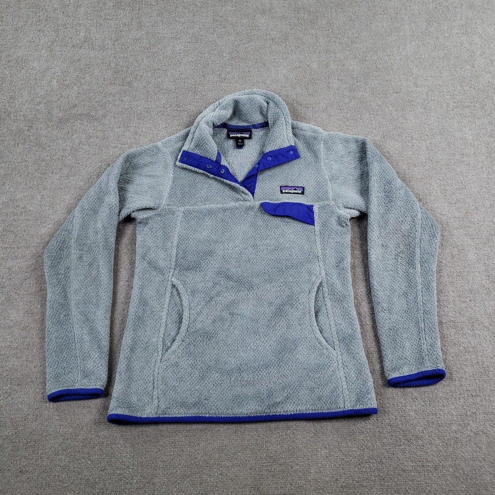 Patagonia Snap-T Jacket Womens XS Gray Fleece Pullover Hiking STY25442
